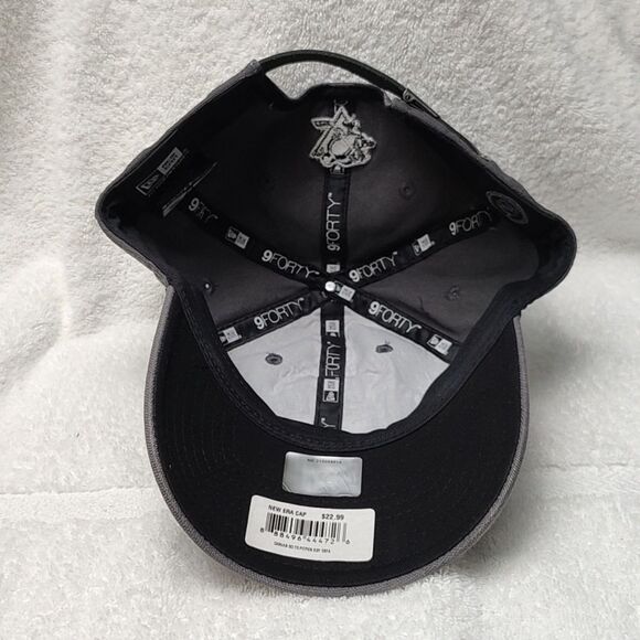 New Era 9FORTY Pittsburgh Penguins Sliderback Hat - New - Picture 6 of 8